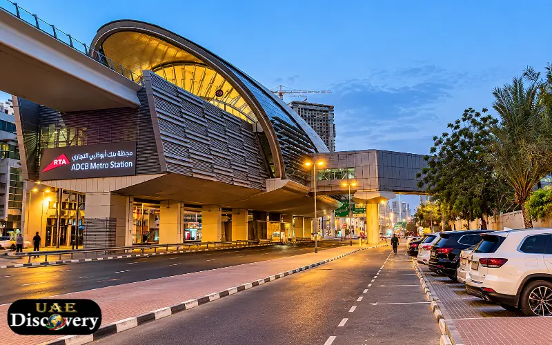 ADCB Metro Station Dubai